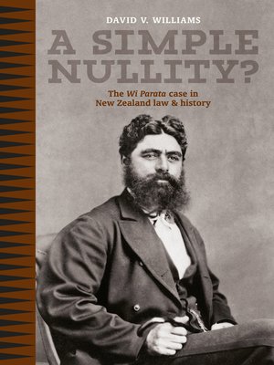 cover image of A Simple Nullity?